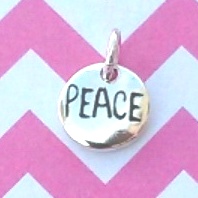 Peace Stone Charm mini