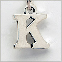 Greek Letter Kappa Charm