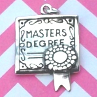 Graduation Charm Degree - Masters