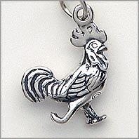 Rooster Charm