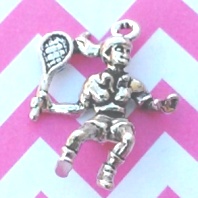 Tennis Charm - Female Player