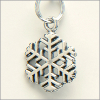 Snowflake Charm - Medium