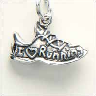 Running Charm - I heart to Run Shoe