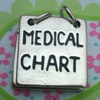 Medical Chart Charm - mvbl