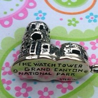 Grand Canyon Watch Tower Charm