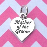 Heart Charm - Mother of the Groom