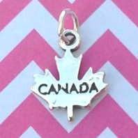 Maple Leaf Charm - Canada