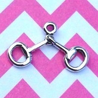 Snaffle Bit Charm