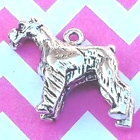 Schnauzer Dog Charm