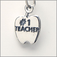 Apple Charm #1 Teacher