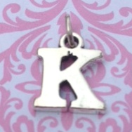 Letter K Charm