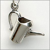 Watering Can Charm with Arched Spout Garden