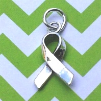 Awareness Ribbon Charm As seen in InStyle Weddings