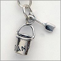 Sand Pail & Shovel Charm