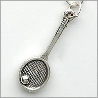 Tennis Racket Charm