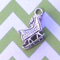 Santa's Sleigh Charm