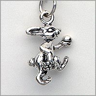 Easter Charm - Rabbit with Basket