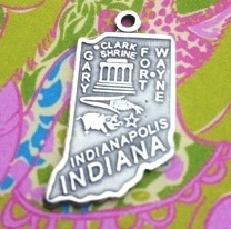 State of Indiana Charm