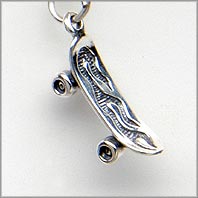 Skateboard Charm