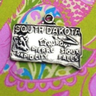 State of South Dakota Charm