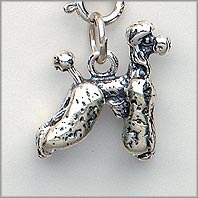 Poodle Dog Charm - Standard "As mentioned on Food Networks foodtv.ca!"