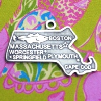 State of Massachusetts Charm