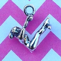 Gymnastics Charm - Uneven Bars Female