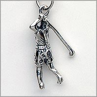 Golf Charm - Female Golfer